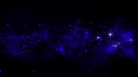 3D rendering of bright abstract cloud from particle structure Illustrazione stock
