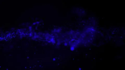 3D rendering of bright abstract cloud from particle structure Illustrazione stock