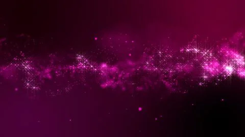 3D rendering of bright abstract cloud from particle structure Illustrazione stock