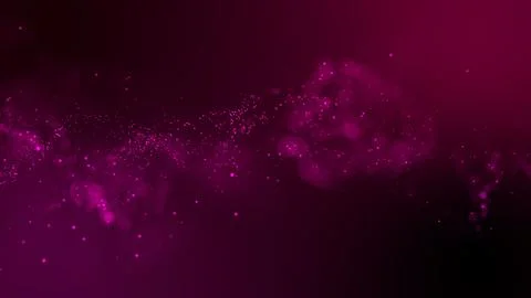 3D rendering of bright abstract cloud from particle structure Illustrazione stock