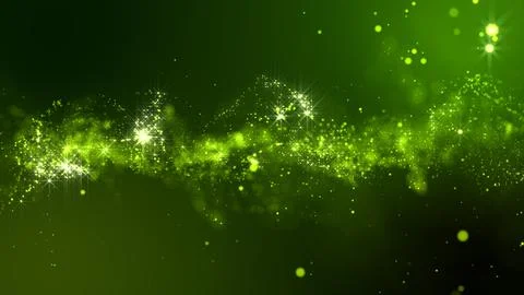 3D rendering of bright abstract cloud from particle structure 스톡 일러스트