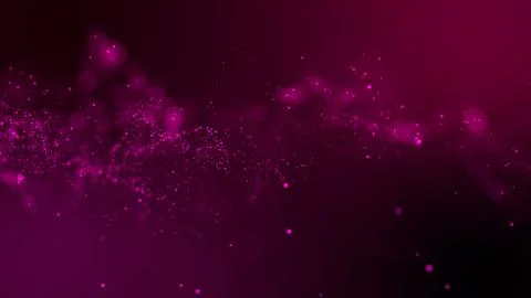 3D rendering of bright abstract cloud from particle structure Stock Illustration