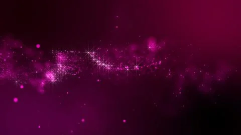 3D rendering of bright abstract cloud from particle structure Stock Illustration