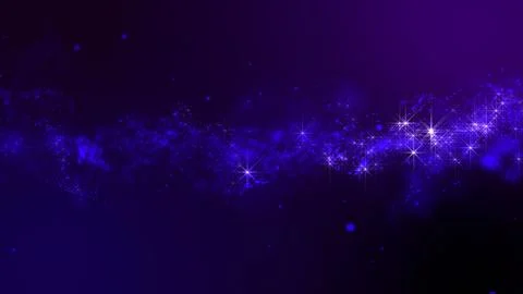 3D rendering of bright abstract cloud from particle structure Stock Illustration