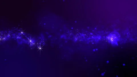 3D rendering of bright abstract cloud from particle structure Stock Illustration