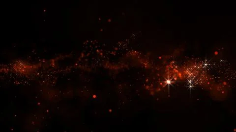 3D rendering of bright abstract cloud from particle structure イラスト素材