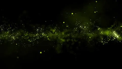 3D rendering of bright abstract cloud from particle structure 스톡 일러스트