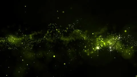 3D rendering of bright abstract cloud from particle structure Illustrazione stock