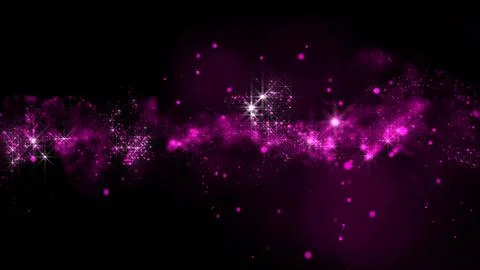 3D rendering of bright abstract cloud from particle structure Stock Illustration