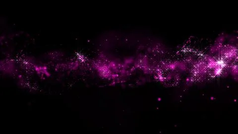 3D rendering of bright abstract cloud from particle structure Stock Illustration