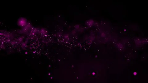 3D rendering of bright abstract cloud from particle structure Illustrazione stock