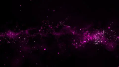 3D rendering of bright abstract cloud from particle structure Stock Illustration