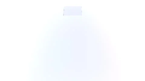 3D rendering of changing surface with the rotating cubes. Computer generated Stock Illustration