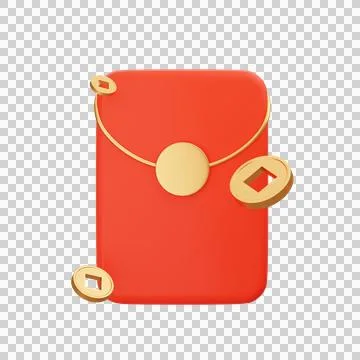 3D Rendering chinese new year decoration, cny background Stock Illustration