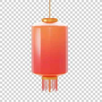 3D Rendering chinese new year decoration, cny background Stock Illustration