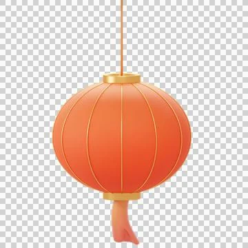 3D Rendering chinese new year decoration, cny background Stock Illustration