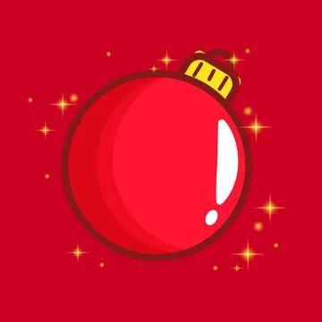 3D Rendering christmas decoration Stock Illustration