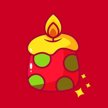 3D Rendering christmas decoration Stock Illustration