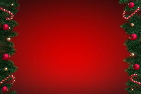 3d rendering christmas elegant background in realistic style with golden and Stock Illustration