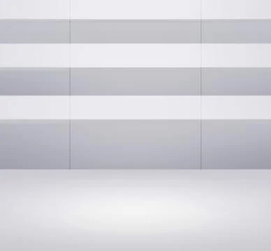 3d rendering. close up on empty white stair Stock Illustration