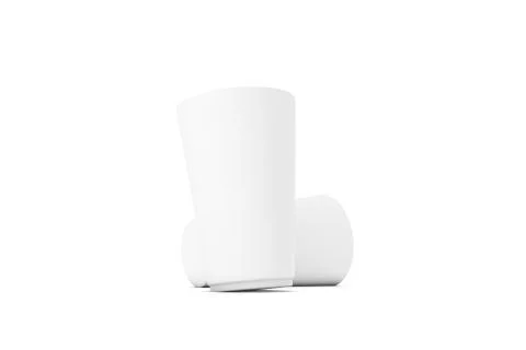 3D Rendering of Coffee Mug  on White Stock Photos