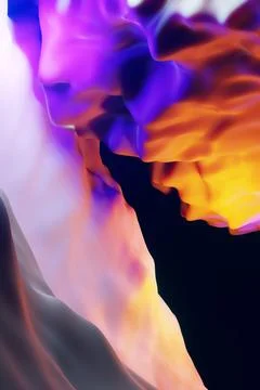 3D rendering color glimpse background Stock Photos