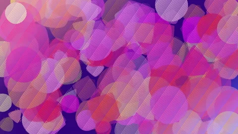 3d rendering of colored geometric shapes. Computer generated animation. 4k UHD Stock Footage 118520816