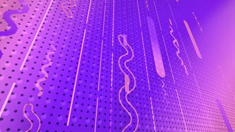 3d rendering of colored geometric shapes. Computer generated Geometric pattern Stock Footage 122915502