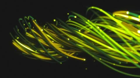 3D rendering of a colorful abstract background of strings 스톡 일러스트