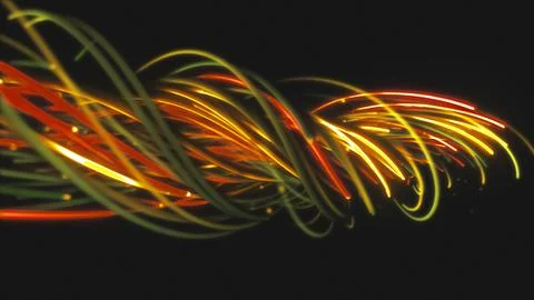 3D rendering of a colorful abstract background of strings 스톡 일러스트