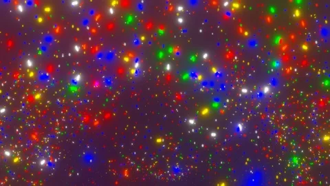 3D rendering of colorful fireworks light effects Stock Footage 116562455