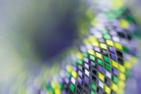 3D rendering. Colorful   geometric pattern.  Minimalistic pattern of simple s Stock Illustration