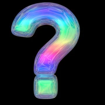 3d rendering colorful glossy liquid 3d volumetric letters on black. Bubble Stock Illustration