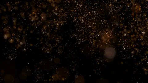 3D rendering of colorful particle confetti Stock Illustration