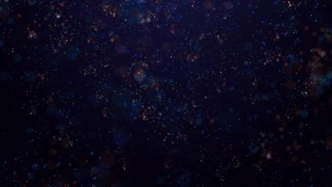 3D rendering of colorful particle confetti Stock Illustration