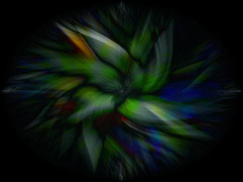 3D rendering colorful spiral isolated on black background イラスト素材