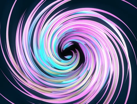 3d rendering of colorful spiral vortex Stock-Footage 124820143