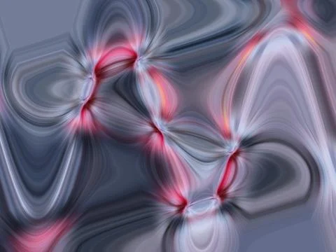 3D rendering of an colorful waves background 스톡 일러스트