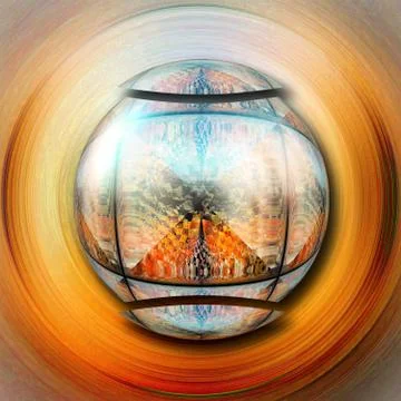 3D rendering combo artwork Stock Illustration