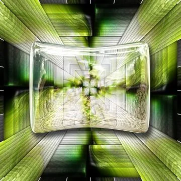 3D rendering combo artwork Stock Illustration