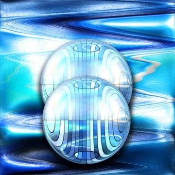 3D rendering combo artwork Illustrazione stock