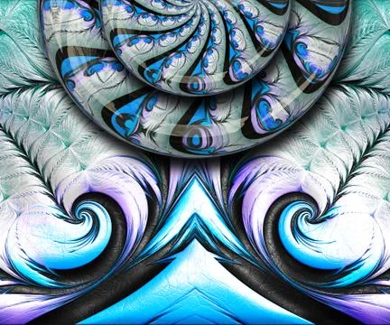 3D rendering combo artwork Stock Illustration