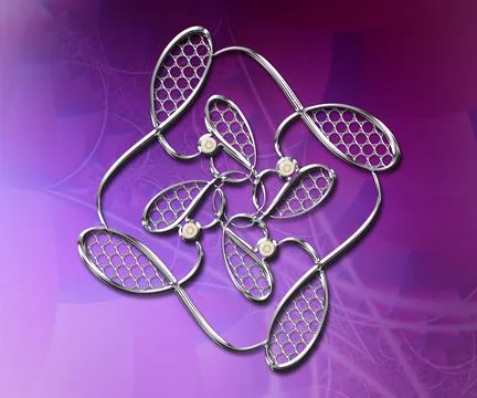 3D rendering combo creative colorful graphics artwork Illustrazione stock