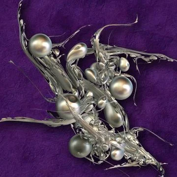 3D rendering combo creative graphics artwork Illustrazione stock