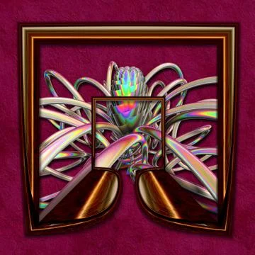3D rendering combo creative graphics artwork イラスト素材