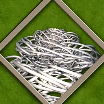 3D rendering combo creative graphics artwork Stock Illustration