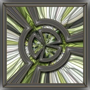 3D rendering combo creative graphics artwork Stock Illustration