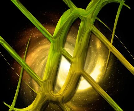 3D rendering combo creative graphics artwork Stock Illustration