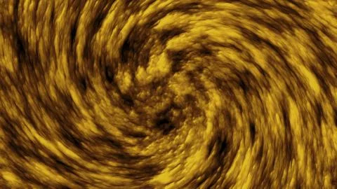 3d rendering, computer generated twirl animation of dense white clouds on a Stock-Illustration