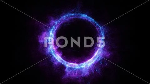 3D rendering cosmic energy strings イラスト素材